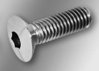 Titanium screw - Hexalobular socket raised countersunk head - ISO14584 - Grade 5 - Diameter M6