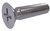 Titanium screw - Cross Recessed Countersunk Head Screws - Din 965 - T40 (Grade 2) - Diameter M1.6x10