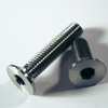 Titanium screw - Countersunk - Din 7991 - TA6V (Grade 5) - Diameter M2