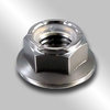 Titanium Flanged Nyloc Nuts - DIN6926 - Grade 5 (TA6V) M5