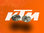 Kit 4 Coupelles Titane pour KTM 450 EXC de 2012